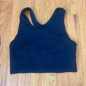 Lululemon size 4 long line high neck sports bra